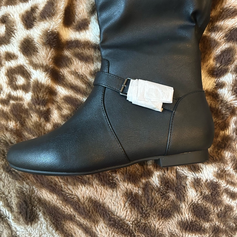 Women’s Black  Journee Collection Loft Tall Riding Boots - Picture 5 of 11